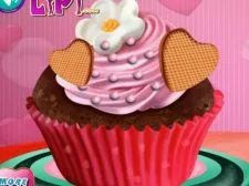 First Date Love Cupcake